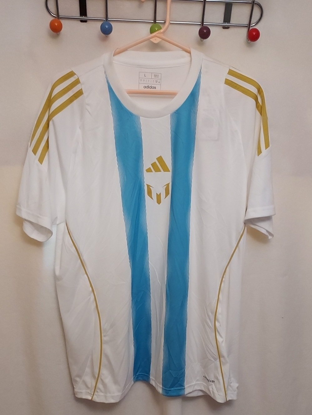 Mens Adidas Messi TR Jersey